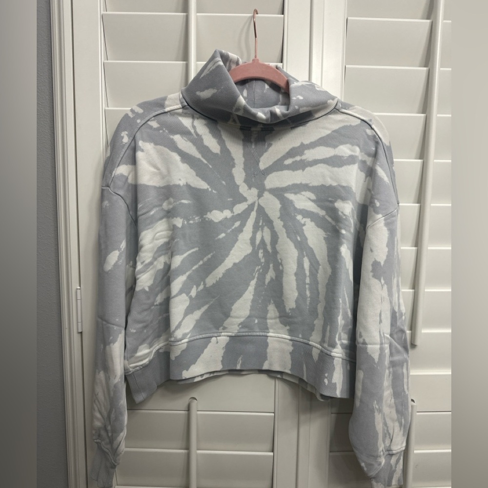 Born in BKLYN by 525 America Tie-Dye Funnel Neck Sweatshirt – Size M